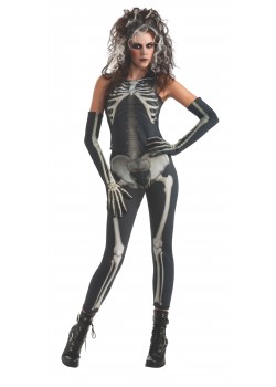 Skelee Girl Adult Costume Halloween