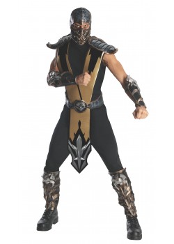 Scorpion Adult Costume Mortal Kombat Scorpion Adult Costume Mortal Kombat