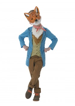 Mr Fox Deluxe Blue Child Costume Fairytale