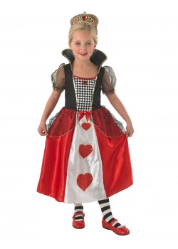 Queen Of Hearts Alice In Wonderland Child Costume Queen Of Hearts Alice In Wonderland Child Costume