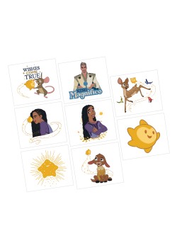 Disney Wish Tattoos Favours 8 pk