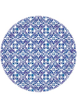 Mediterranean Lunch Plates 17cm 8 pk