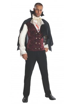 Vampire Halloween Deluxe Adult Costume