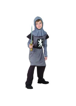 Medieval Knight Boy's Costume 8-10 Years