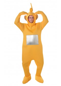 Laa-laa Teletubbies Teletubbies Deluxe Adult Costume Laa-laa Teletubbies Teletubbies Deluxe Adult Costume