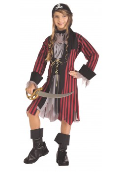 Caribbean Princess Pirate Child Costume