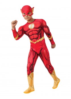 The Flash Digital Print Deluxe Child Costume