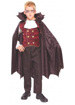 Vampire Halloween Deluxe Child Costume