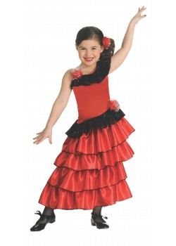 Spanish Princess Flamenco Child Costume