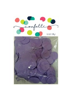 Lavender Party Decorations - Confetti Tissue Paper Circles