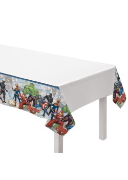 Avengers Party Supplies - Table Cover Marvel Powers Unite