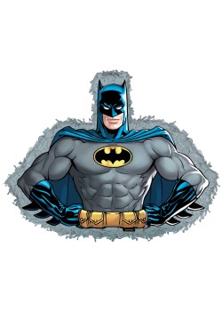 Batman 2D Shaped Pinata 40cm x 45cm