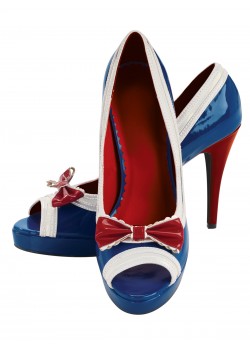 Sailor Halloween Heels Secret Wishes Adult Shoes - Accessory