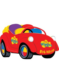 The Wiggles Big Red Car Shaped Lunch Plates 18cm 8 pk