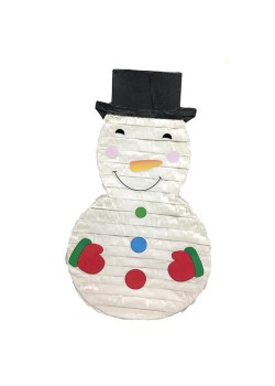 Christmas Snowman 2D Pinata 45cm x 27cm x 9cm