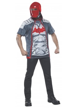 Red Hood DC Comics Costume Adult Top