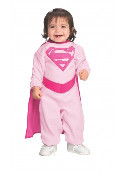 Supergirl Pink Child Costume