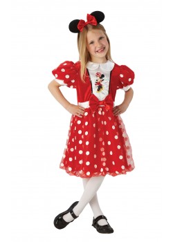 Minnie Mouse Red Child Glitz