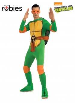 TMNT Michelangelo Adult Costume TMNT Michelangelo Adult Costume