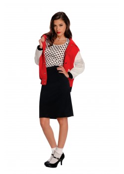 1950's Rebel Chick Adult Costume 1950's Rebel Chick Adult Costume