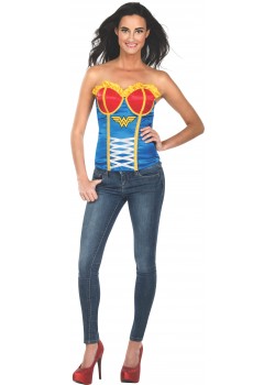 Wonder Woman Adult Corset Wonder Woman Adult Corset