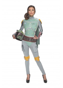 Boba Fett Star Wars Female Adult Costume Boba Fett Star Wars Female Adult Costume