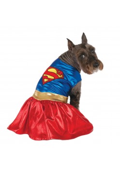 Supergirl Pet Costume Supergirl Pet Costume