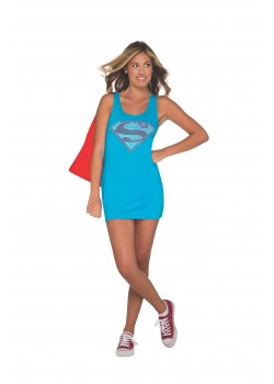 Supergirl Tank Teen/Adult Dress Supergirl Tank Teen/Adult Dress