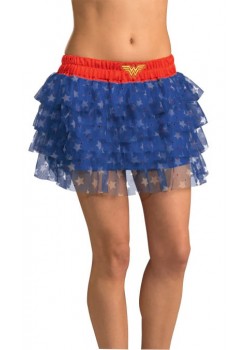 Wonder Woman Skirt With Sequins for Teen Wonder Woman Skirt With Sequins for Teen