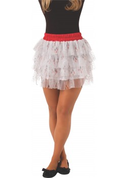 Harley Quinn Suicide Squad Skirt With Teen Sequins Harley Quinn Suicide Squad Skirt With Teen Sequins