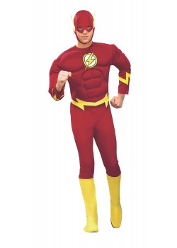 The Flash Mens Adult Costume The Flash Mens Adult Costume
