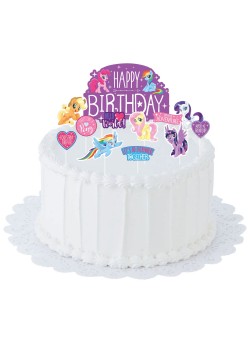 My Little Pony Friendship Adventures Cake Toppers 12 pk