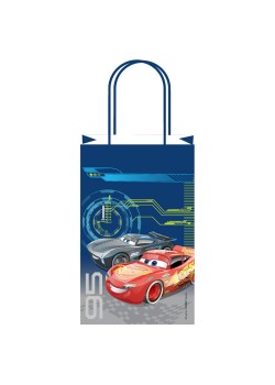 Disney Cars Cars 3 Kraft Paper Favour Bags 21cm x 13cm x 8cm 8 pk
