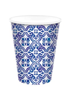 Mediterranean Paper Cups 266ml 8 pk