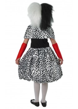Cruella De Vil 101 Dalmatians Deluxe Child Costume