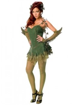 Poison Ivy DC Comics Secret Wishes Adult Costume