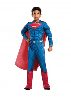 Superman Deluxe Justice League Boy Child Costume