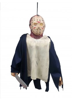 Jason Vorhees Hanging Puppet - Friday 13th Decor