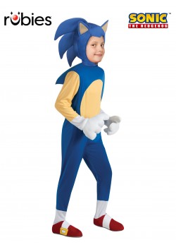 Sonic The Hedgehog Deluxe Costume Child Costume Sonic The Hedgehog Deluxe Costume Child Costume
