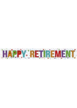Retirement Party Decorations - Banner