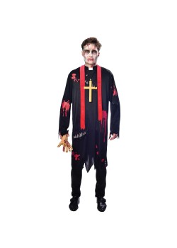 Zombie Vicar Men's Costume Large