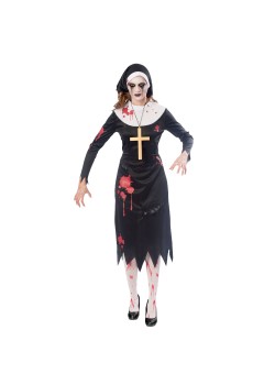 Zombie Nun Women's Costume Size 10-12