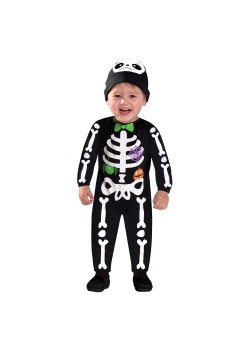 Mini Bones Unisex Kid's Costume 3-6 Months