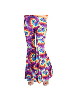 Tie Dye Flares Women's Costume Size 10-12 Tie Dye Flares Women's Costume Size 10-12