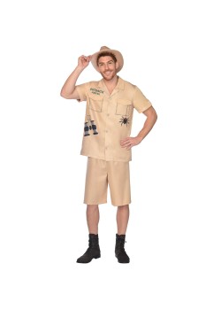 Outback Hunter Men's Costume Adult Standard Size Outback Hunter Men's Costume Adult Standard Size