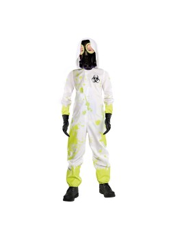 Hazmat Suit Boy's Costume 4-6 Years