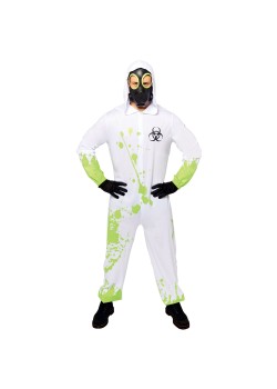 Hazmat Suit Men's Costume Large