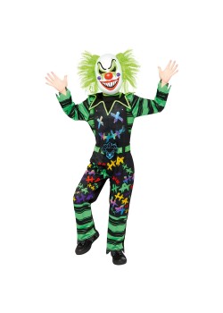 Haha Clown Boy's Costume 8-10 Years