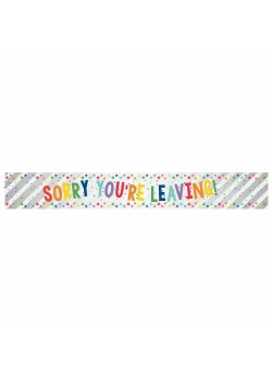 Good Luck Sorry You're Leaving Banner 2.7m