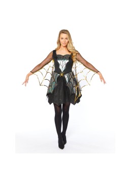 Spider Iridescent Women's Costume Size 16-18
